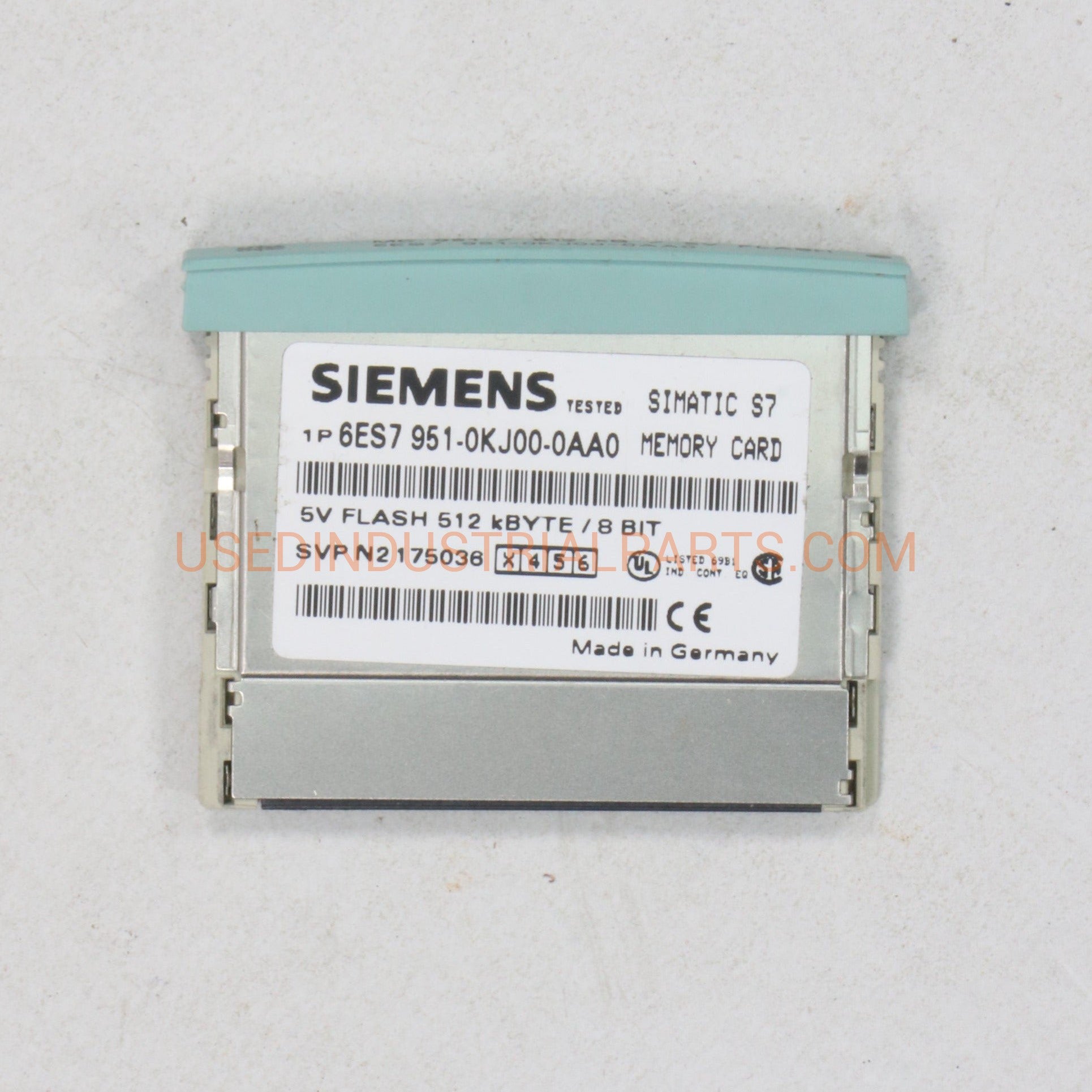 Siemens 6ES7951-0KJ00-0AA0 Memory Card-Memory Card-AE-03-04-Used Industrial Parts