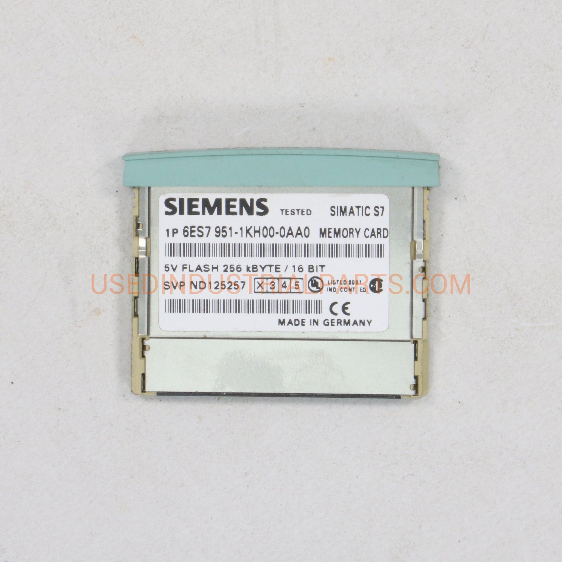 Siemens 6ES7951-1KH00-0AA0 Memory Card-Memory Card-AE-03-04-Used Industrial Parts