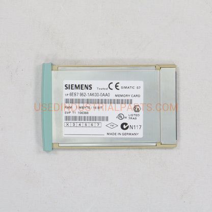 Siemens 6ES7952-1AK00-0AA0 RAM Memory Card-RAM Memory Card-AE-03-06-Used Industrial Parts