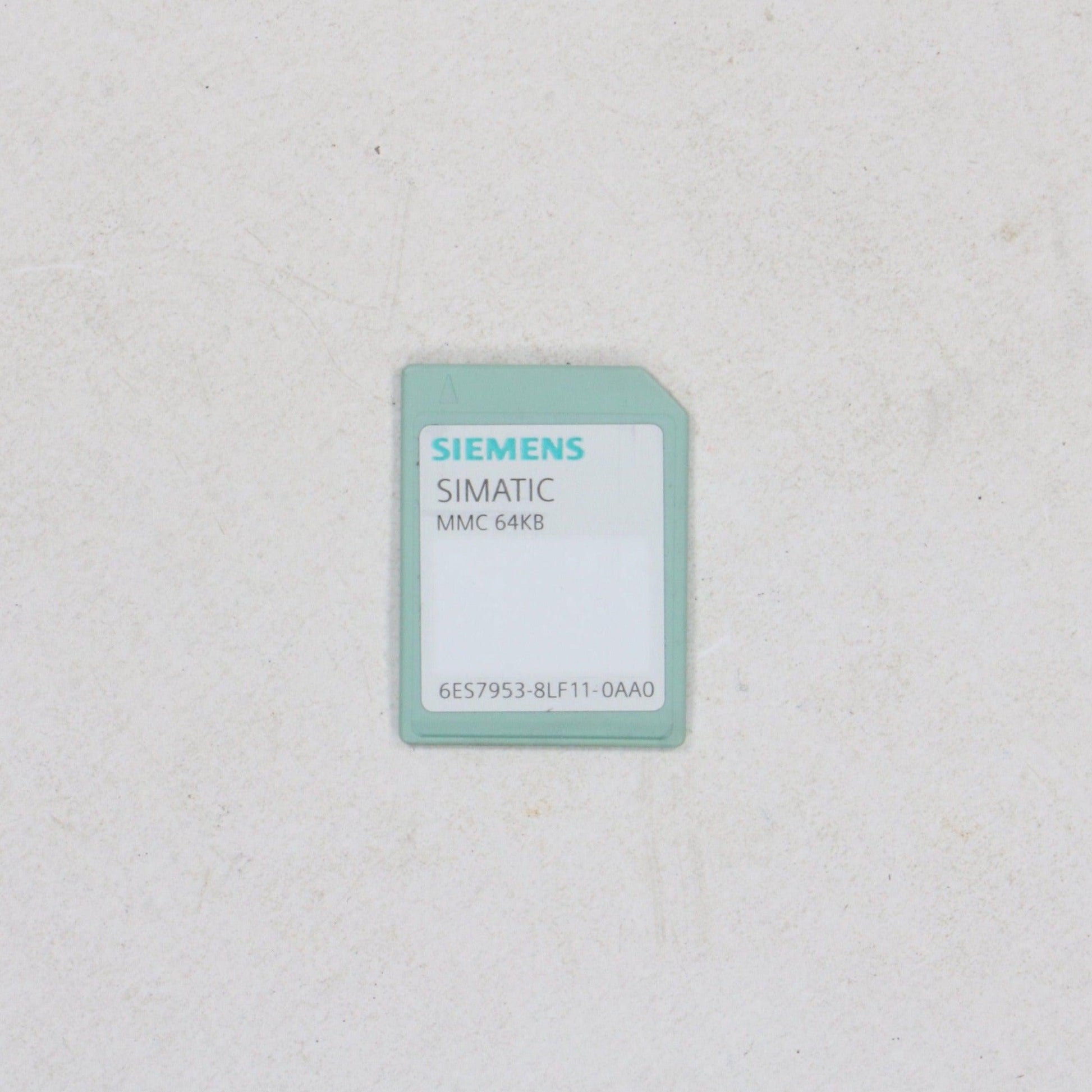 Siemens 6ES7953-8LF11-0AA0 Micro Memory Card-Micro Memory Card-Used Industrial Parts