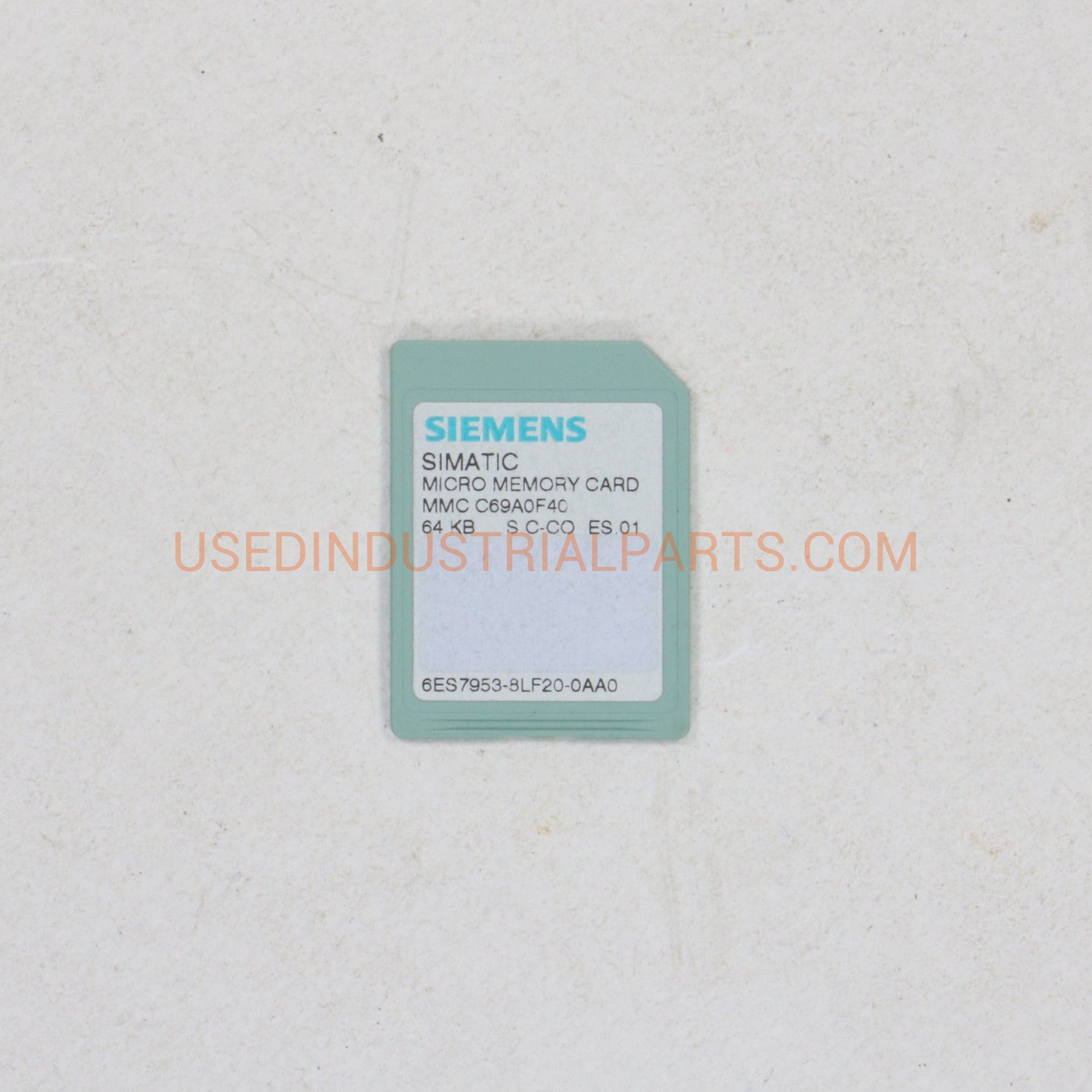 Siemens 6ES7953-8LF20-0AA0 Micro Memory Card-Micro Memory Card-AE-03-04-Used Industrial Parts