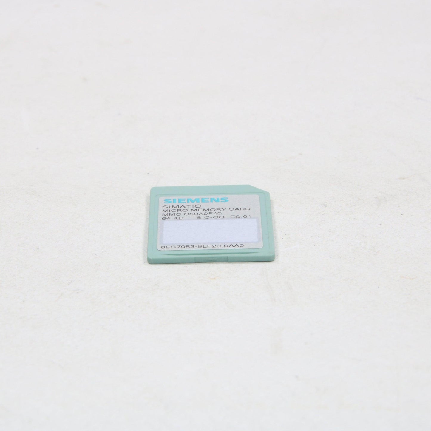 Siemens 6ES7953-8LF20-0AA0 Micro Memory Card-Micro Memory Card-Used Industrial Parts
