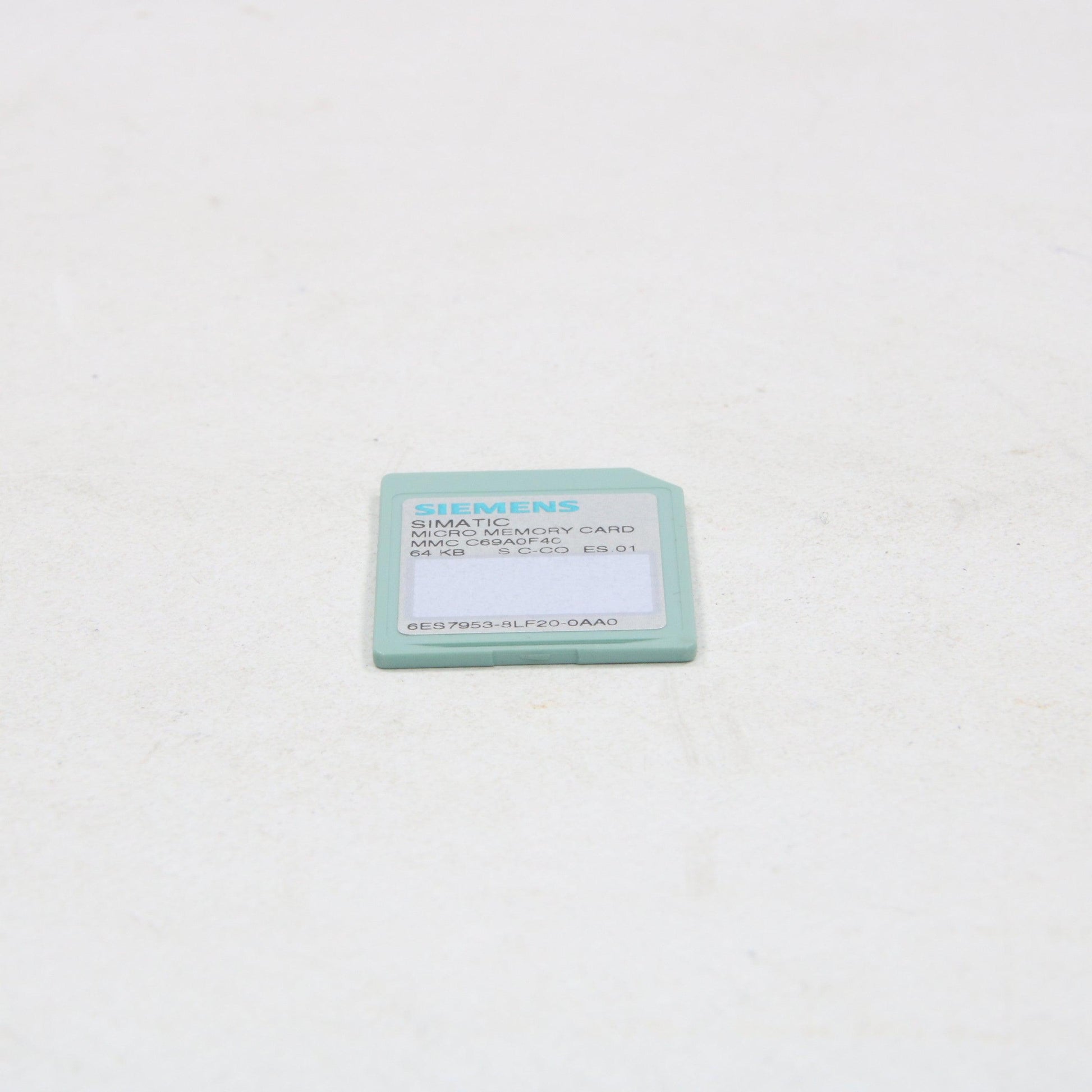 Siemens 6ES7953-8LF20-0AA0 Micro Memory Card-Micro Memory Card-Used Industrial Parts
