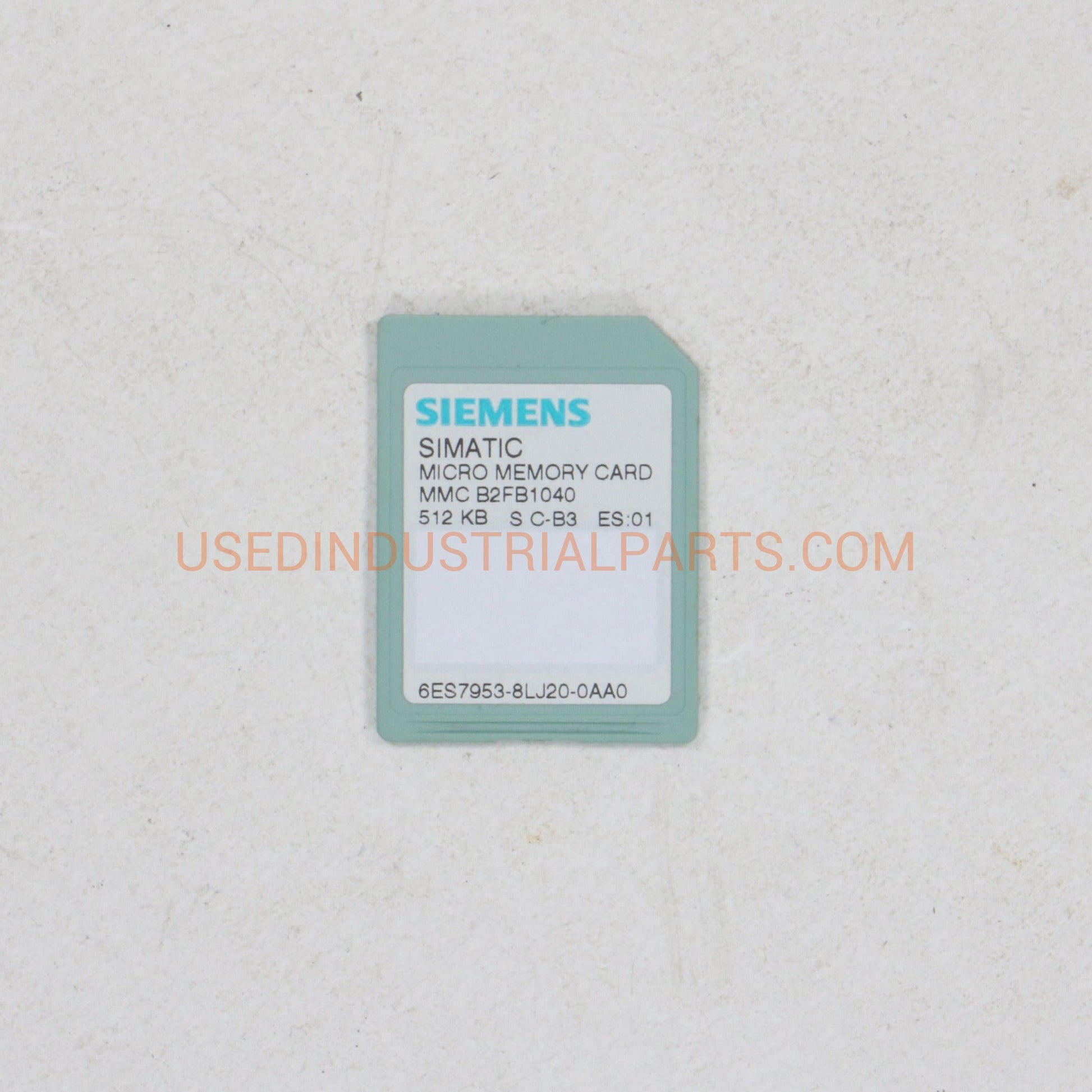 Siemens 6ES7953-8LJ20-0AA0 Micro Memory Card-Micro Memory Card-AE-03-04-Used Industrial Parts