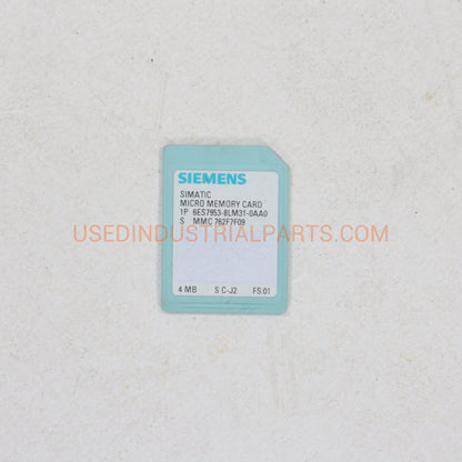 Siemens 6ES7953-8LM31-0AA0 Micro Memory Card-Micro Memory Card-AE-03-04-Used Industrial Parts