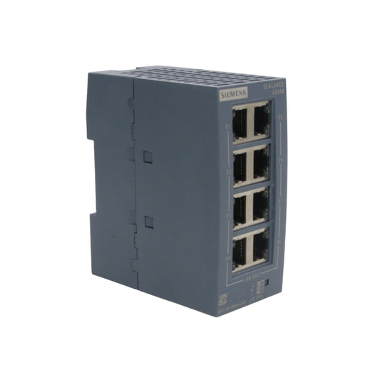 Siemens 6GK5008 0BA00 1AB2 Scalance XB008 Industrial Ethernet Switch-Unmanaged Ethernet Switch-Used Industrial Parts