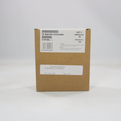 Siemens 6GK7 343-CX10-0XE0 Communication Processor CP343-1-Communication Processor-Used Industrial Parts