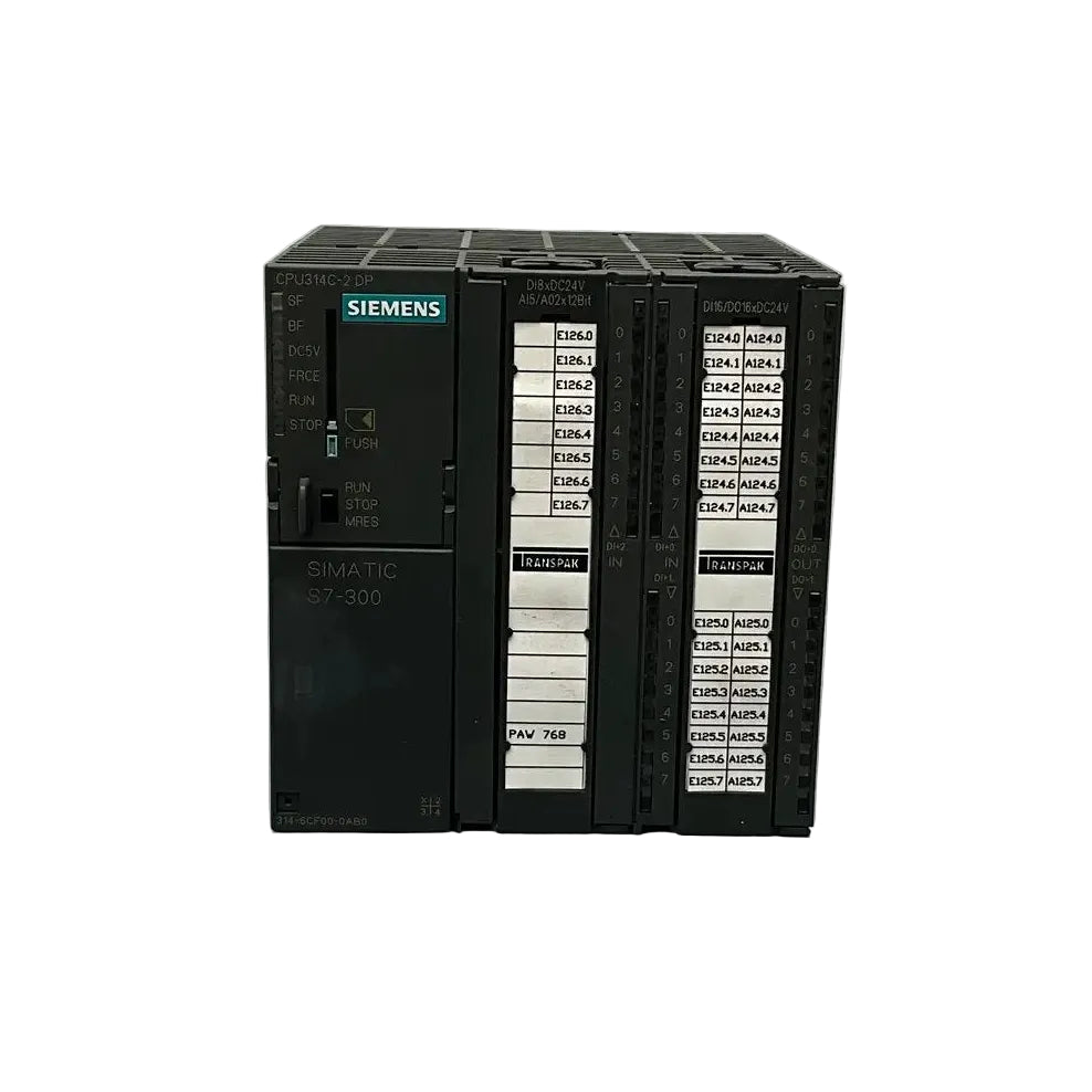 Siemens CPU 314C-2 DP CPU Module - 6ES7 314-6CF00-0AB0-CPU Module-Used Industrial Parts