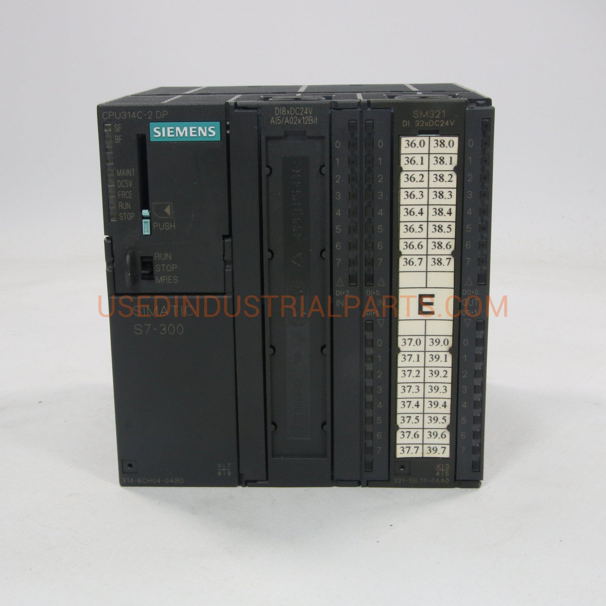 Siemens CPU313C-2 DP Compact CPU 6ES7 313-6CF03-0AB0-Compact CPU-AB-02-02-Used Industrial Parts