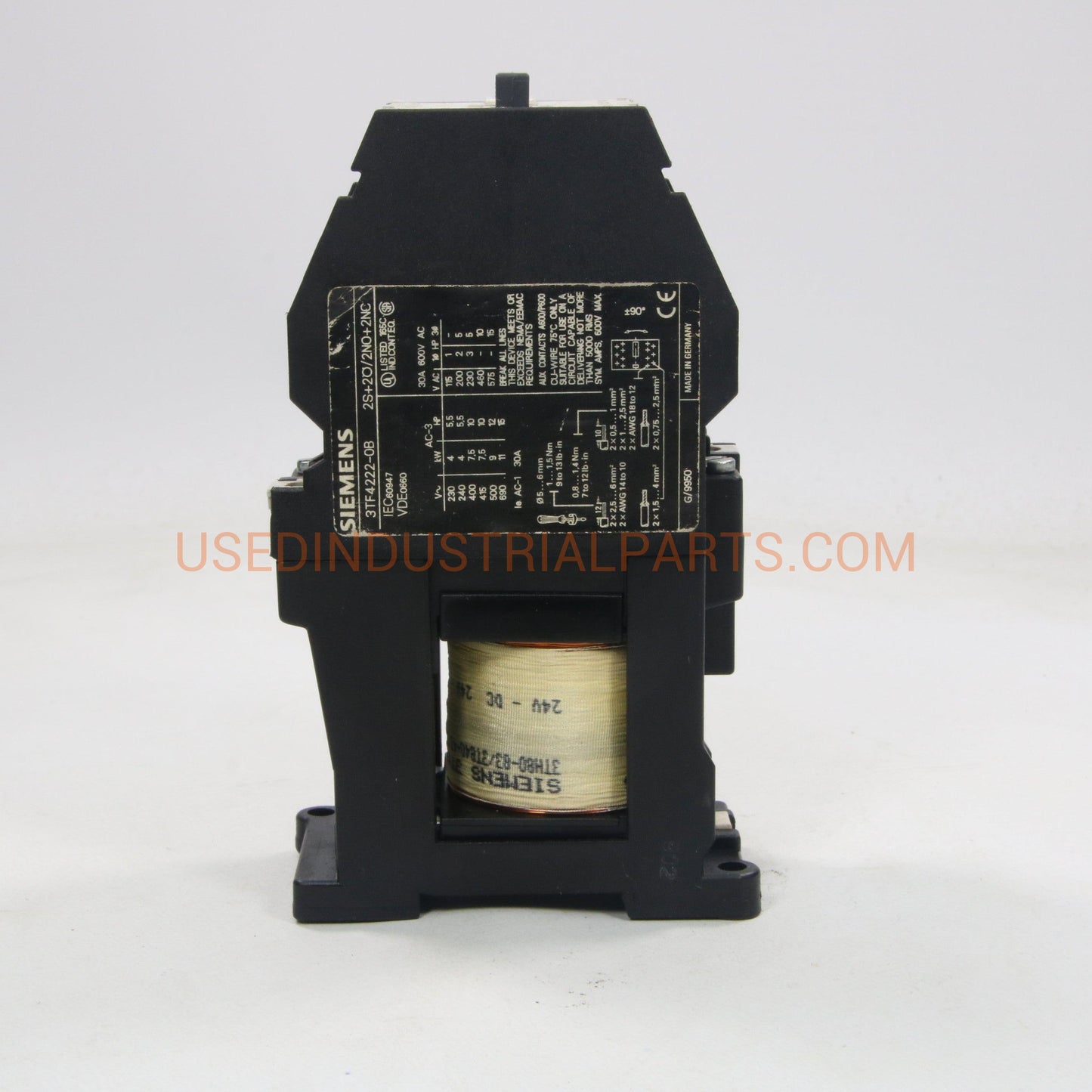 Siemens Contactor Relay 3TF4222-0B-Contactor Relay-AB-06-03-Used Industrial Parts