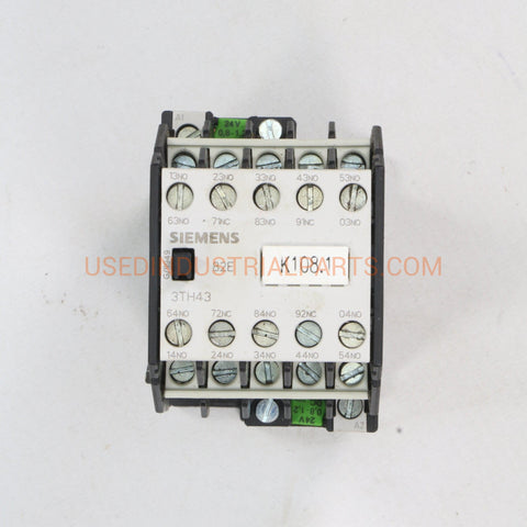 Image of Siemens Contactor Relay 3TH4382-OB-Contactor Relay-AB-06-03-Used Industrial Parts