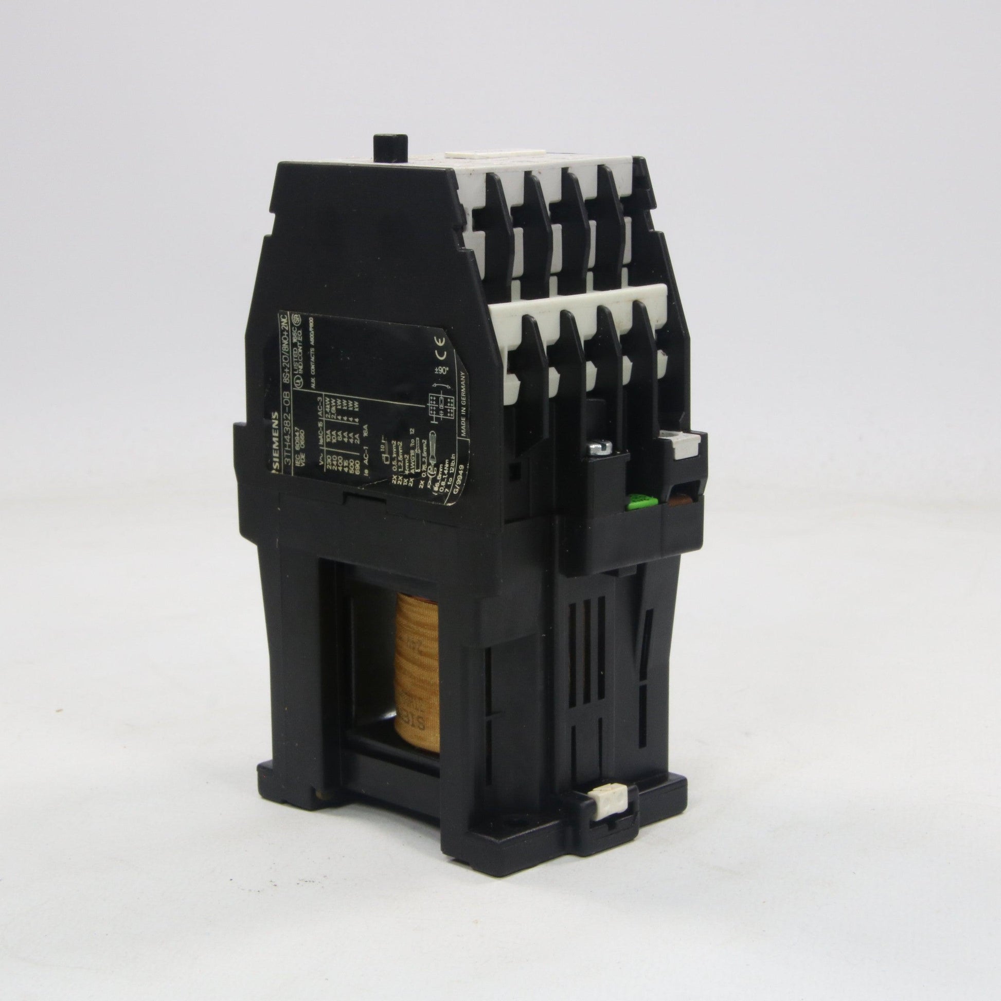 Siemens Contactor Relay 3TH4382-OB-Contactor Relay-Used Industrial Parts