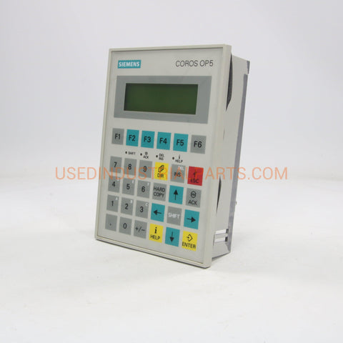Image of Siemens Coros Operator Panel OP5-A2-Operator Panel-AC-02-07-Used Industrial Parts
