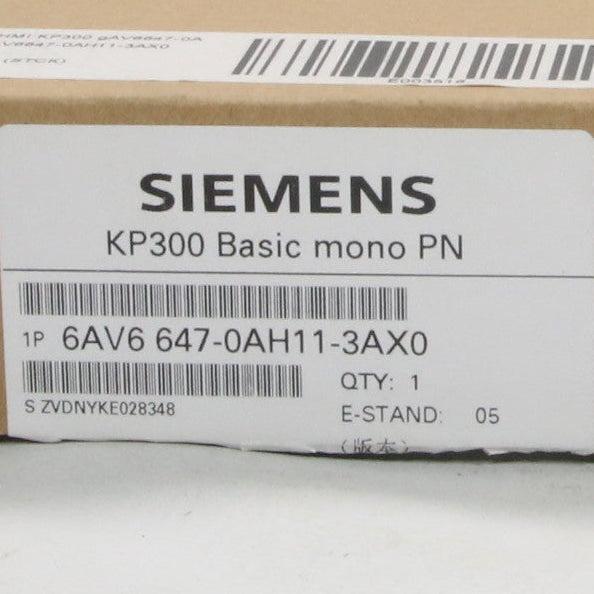 Siemens KP300 Basic Mono PN Operator Panel - 6AV6647-0AH11-3AX0-Operator Panel-Used Industrial Parts