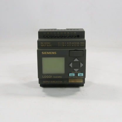 Siemens LOGO! 12/24RC 6ED1 052-1MD00-0BA6 Logic Module-Logic Module-Used Industrial Parts
