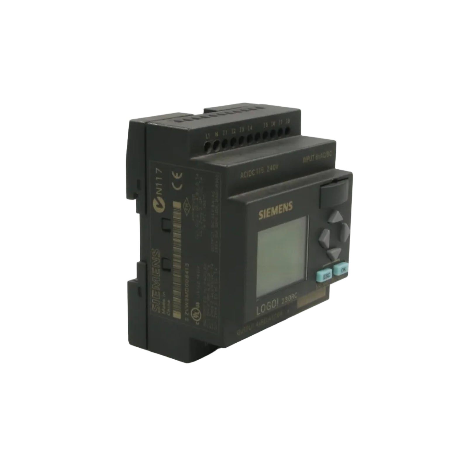 Siemens LOGO! 230RC 6ED1 052-1FB00-0BA5 Logic Module-Logic Module-01-AA-03-04-01-6152428999962-Used Industrial Parts