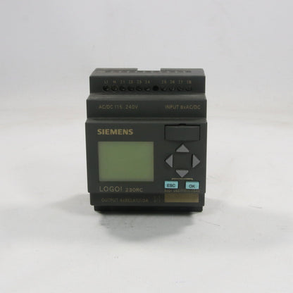 Siemens LOGO! 230RC 6ED1 052-1FB00-0BA5 Logic Module-Logic Module-Used Industrial Parts