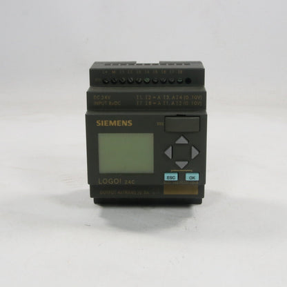 Siemens LOGO! 24C 6ED1 052-1CC01-0BA6 Logic Module-Logic Module-Used Industrial Parts