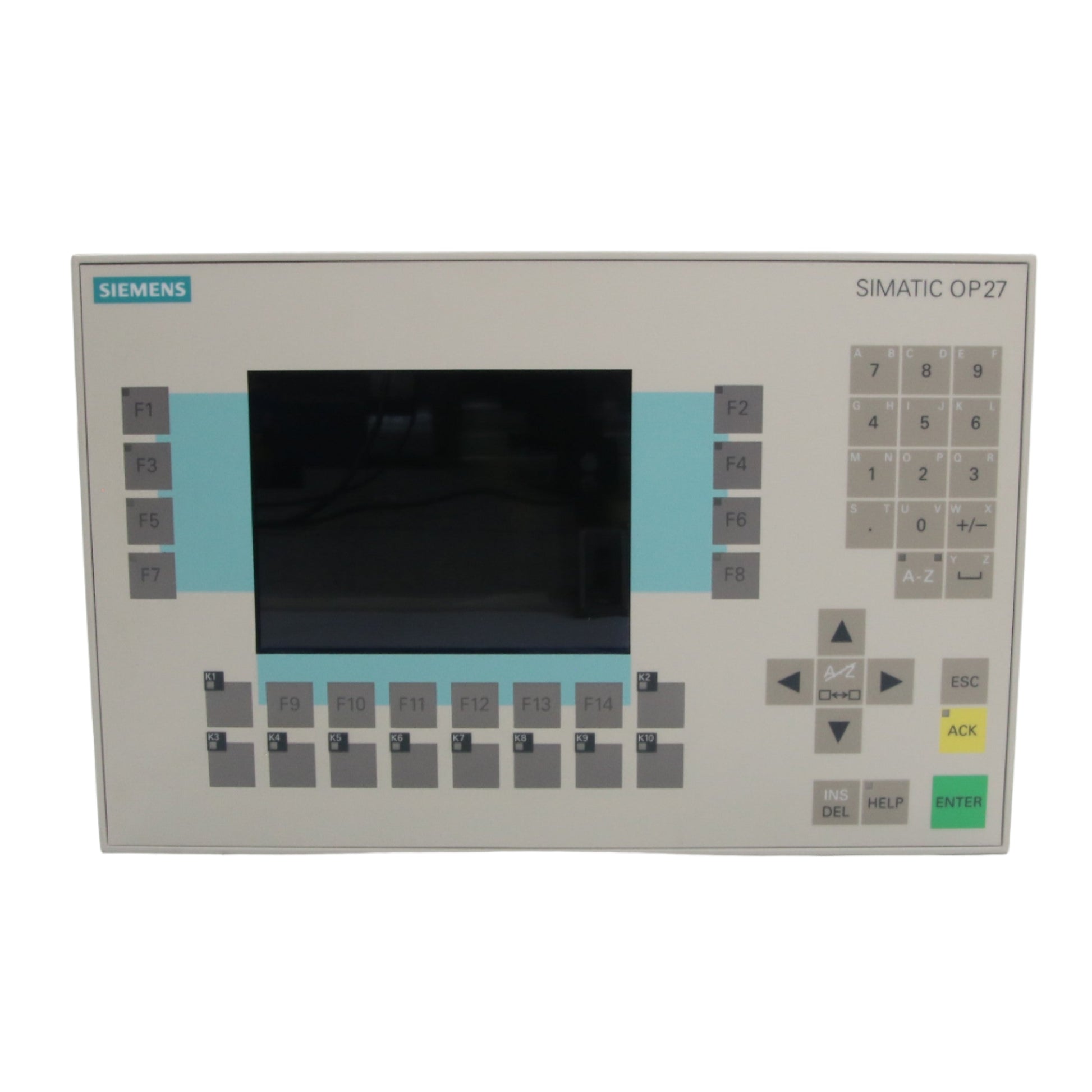 Siemens Operator Panel OP27 - 6AV3627-1LK00-1AX0-Operator Panel-Used Industrial Parts