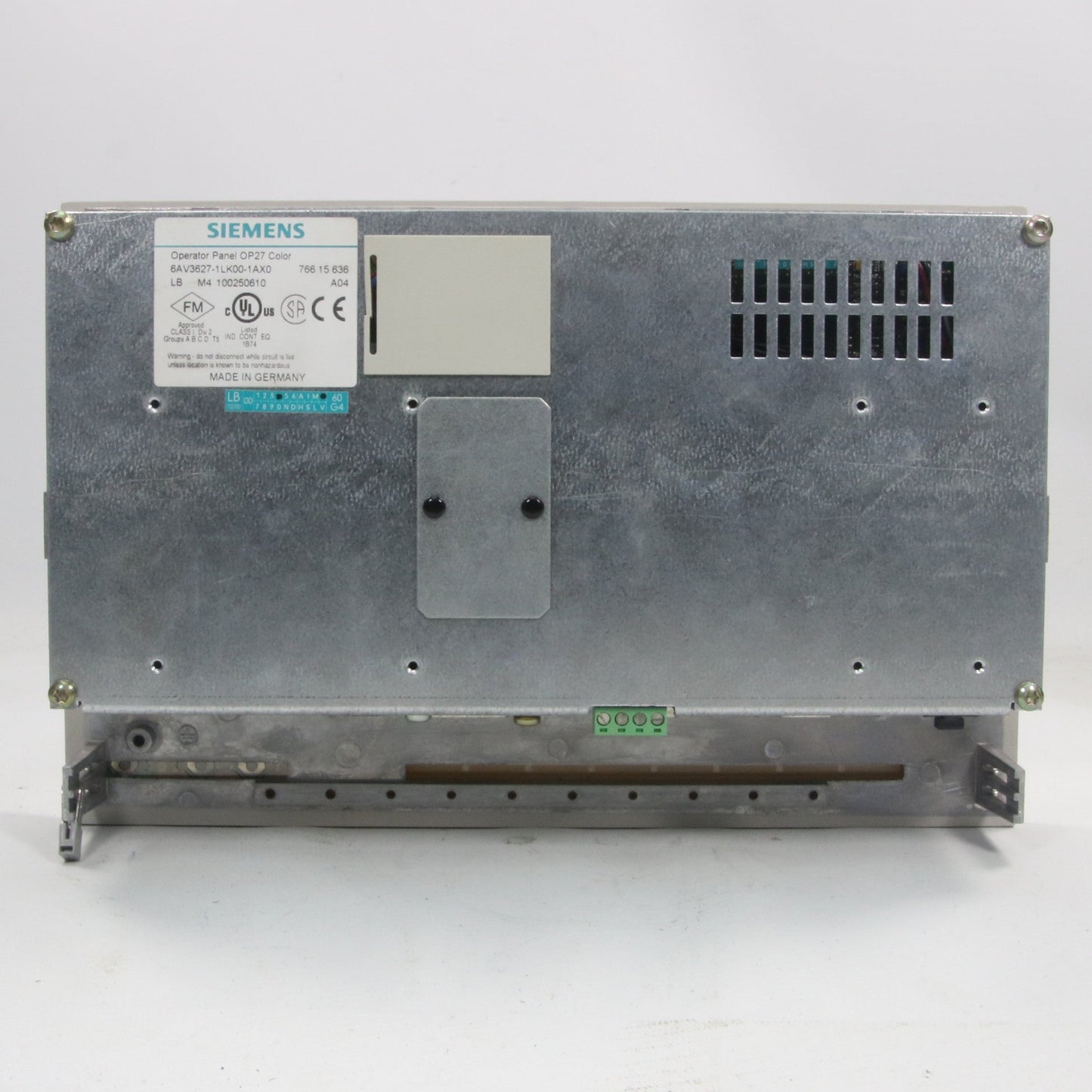 Siemens Operator Panel OP27 - 6AV3627-1LK00-1AX0-Operator Panel-Used Industrial Parts