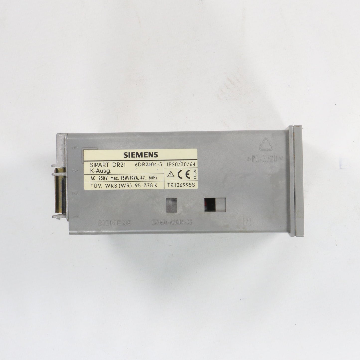 Siemens SIPART DR21 6DR2104-5 Process Controller-Process Controller-Used Industrial Parts