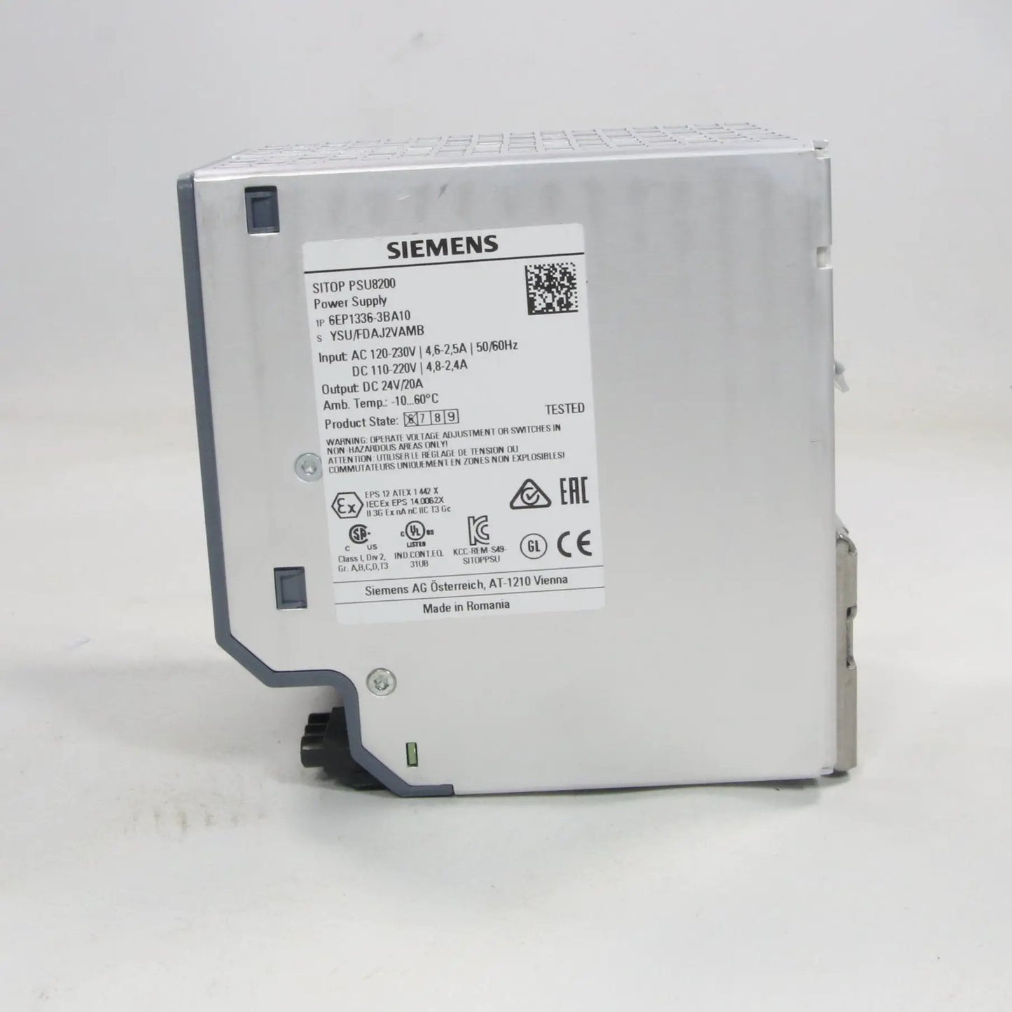 Siemens SITOP PSU8200 6EP1336-3BA10 Stabilized Power Supply-Stabilized Power Supply-Used Industrial Parts
