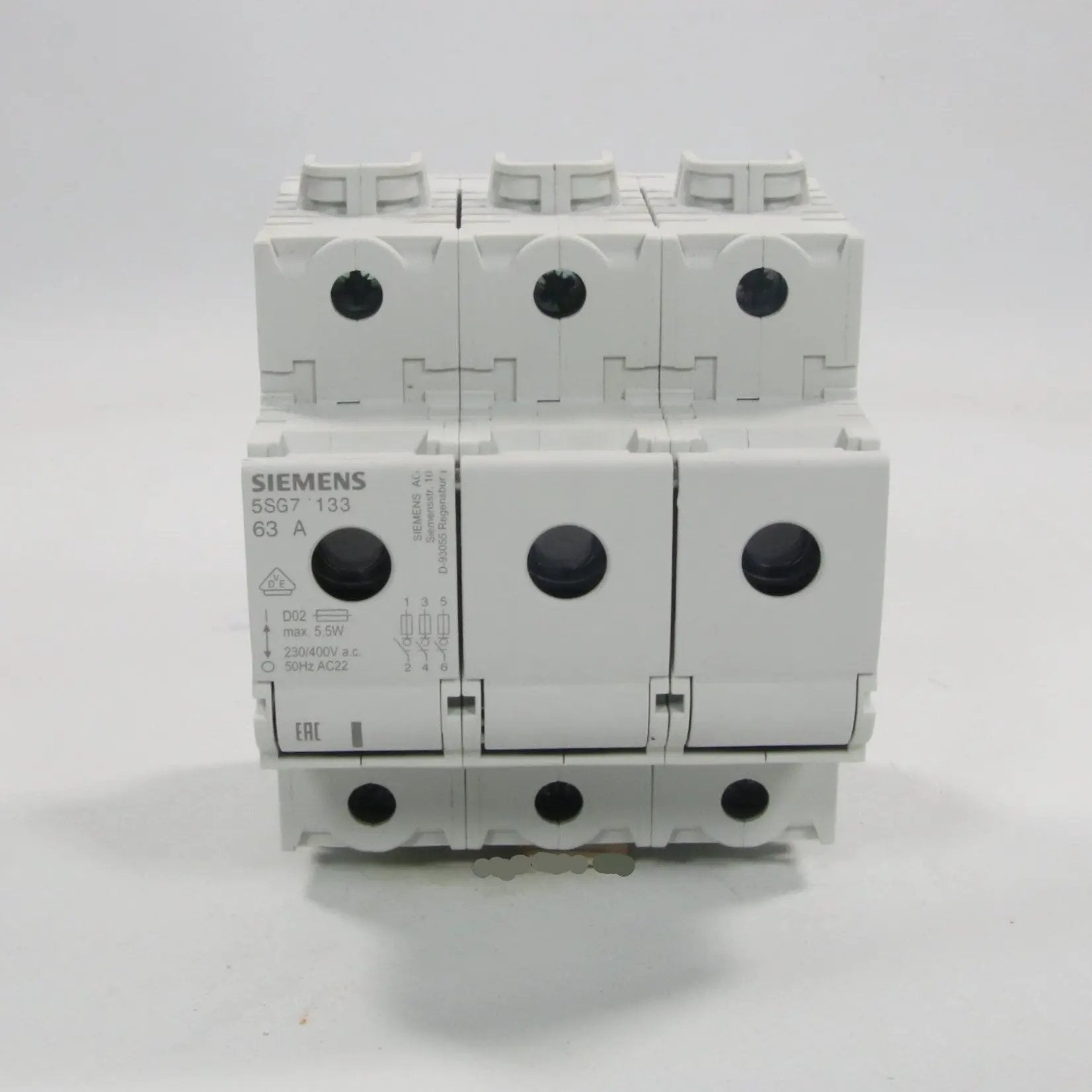 Siemens Sentron 5SG7 133 Fused Switch Disconnector-Fused Switch Disconnector-Used Industrial Parts