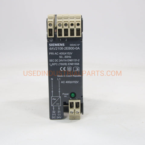 Image of Siemens Sidac-S Power Supply 4AV2106-2EB00-0A-Power Supply-AD-02-03-Used Industrial Parts