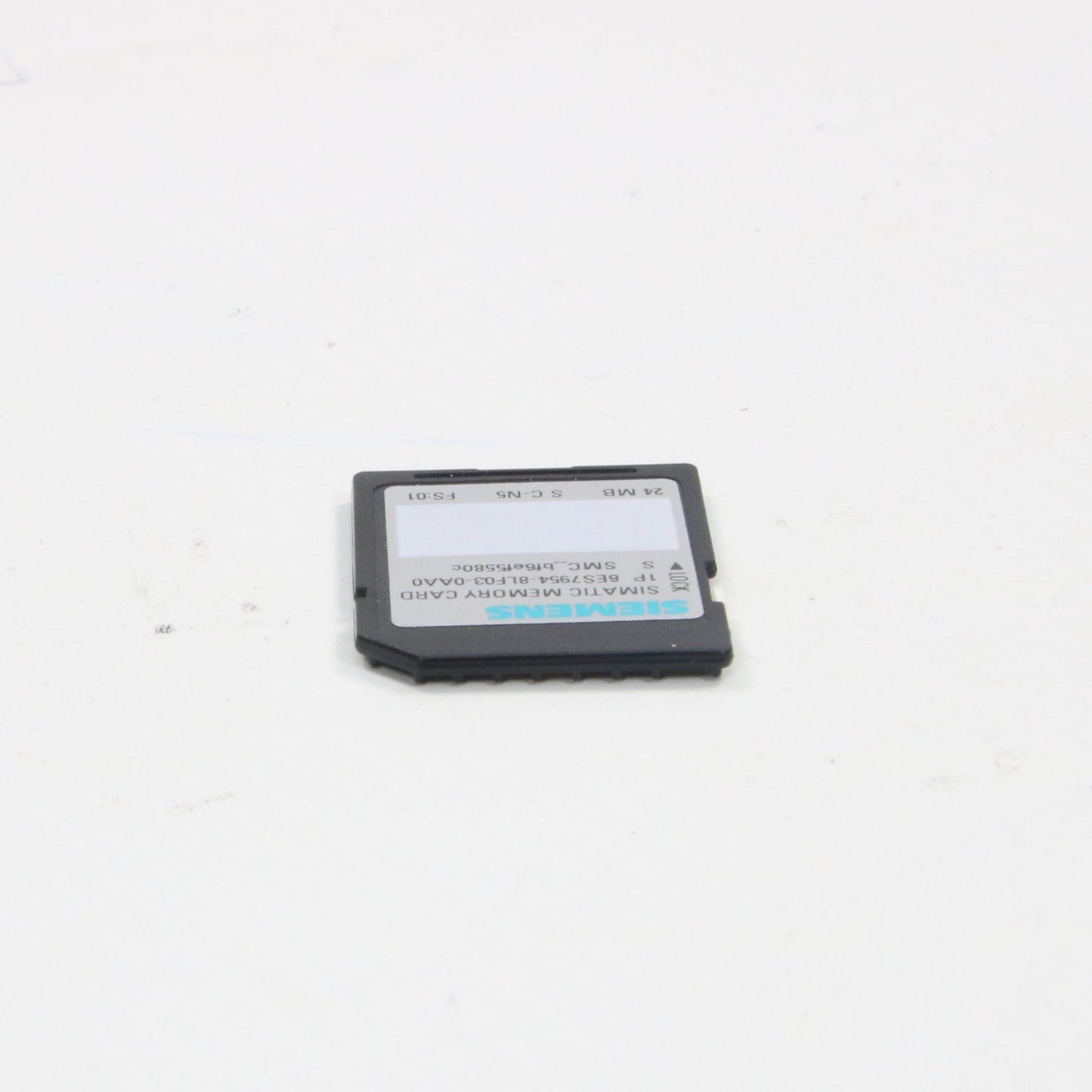 Siemens Simatic 6ES7 954 8LF03 0AA0 24MB SD Memory Card-SD Memory Card-Used Industrial Parts