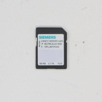 Siemens Simatic 6ES7 954 8LL03 0AA0 256MB SD Memory Card-SD Memory Card-Used Industrial Parts