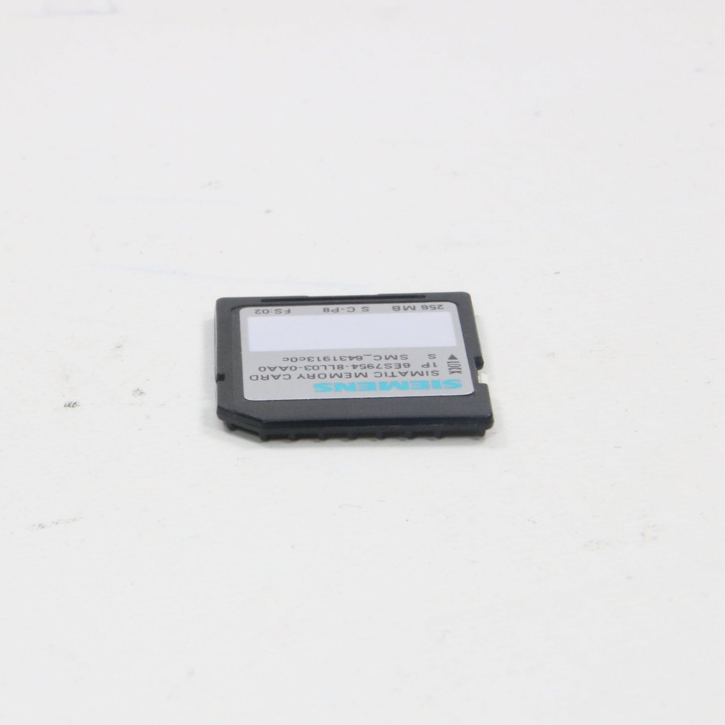 Siemens Simatic 6ES7 954 8LL03 0AA0 256MB SD Memory Card-SD Memory Card-Used Industrial Parts