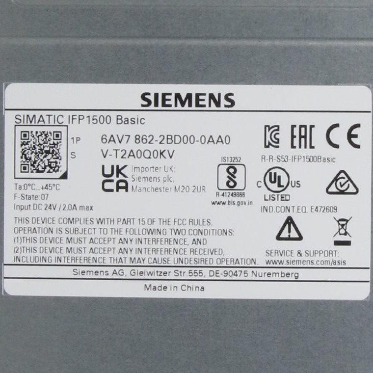 Siemens Simatic IFP1500 6AV7 862-2BD00-0AA0 Flat Panel Monitor-Flat Panel Monitor-Used Industrial Parts