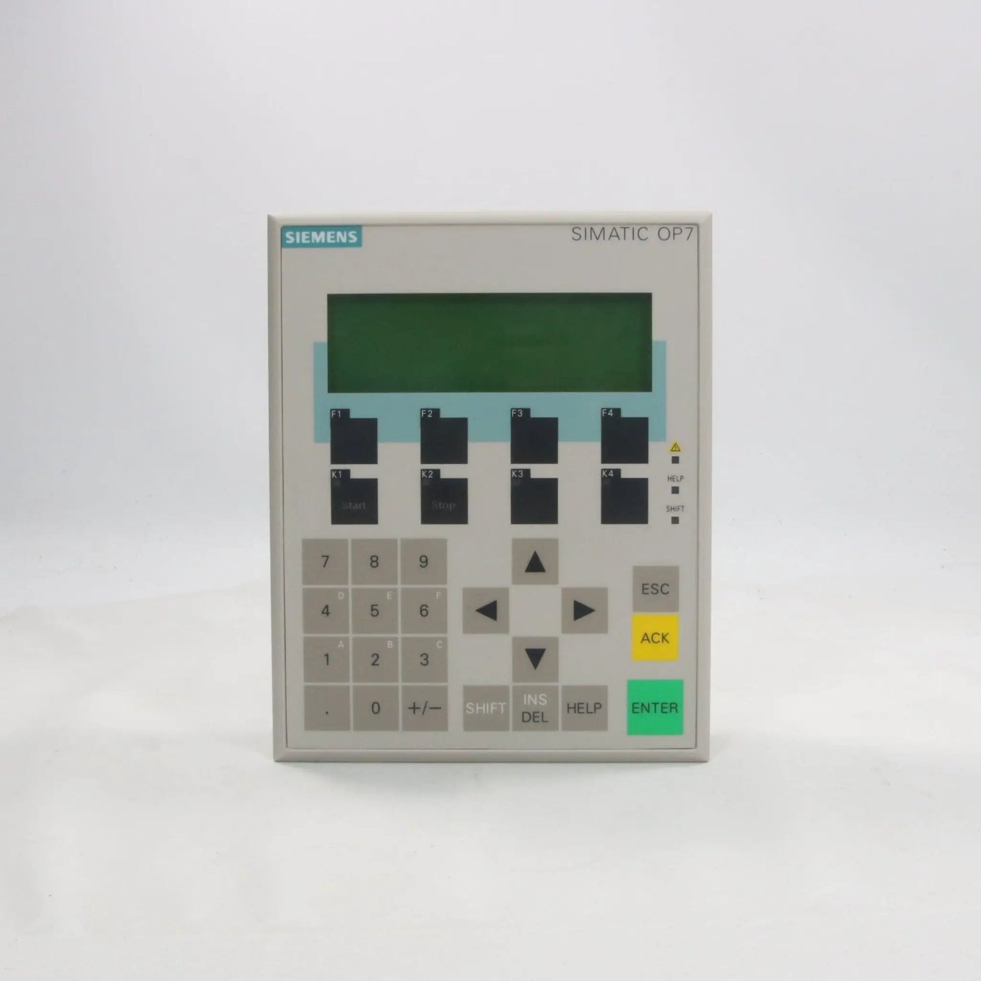 Siemens Simatic OP 7-DP 6AV3 607-1JC20-0AX1 Operator Panel-Operator Panel-Used Industrial Parts
