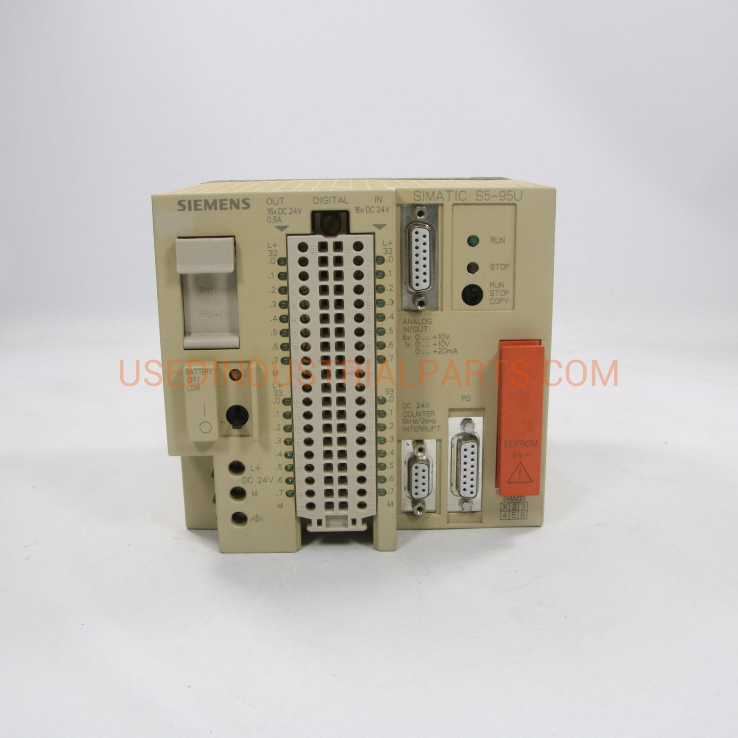 Siemens Simatic S5 95U 6ES5 095-8MA03 Compact Unit-Compact Unit-AD-02-07-Used Industrial Parts