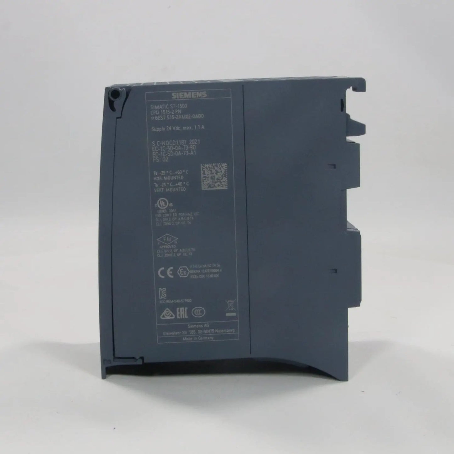 Siemens Simatic S7 - 1500 CPU 1515 - 2PN - 6ES7 515-2AM02-0AB0-CPU-Used Industrial Parts