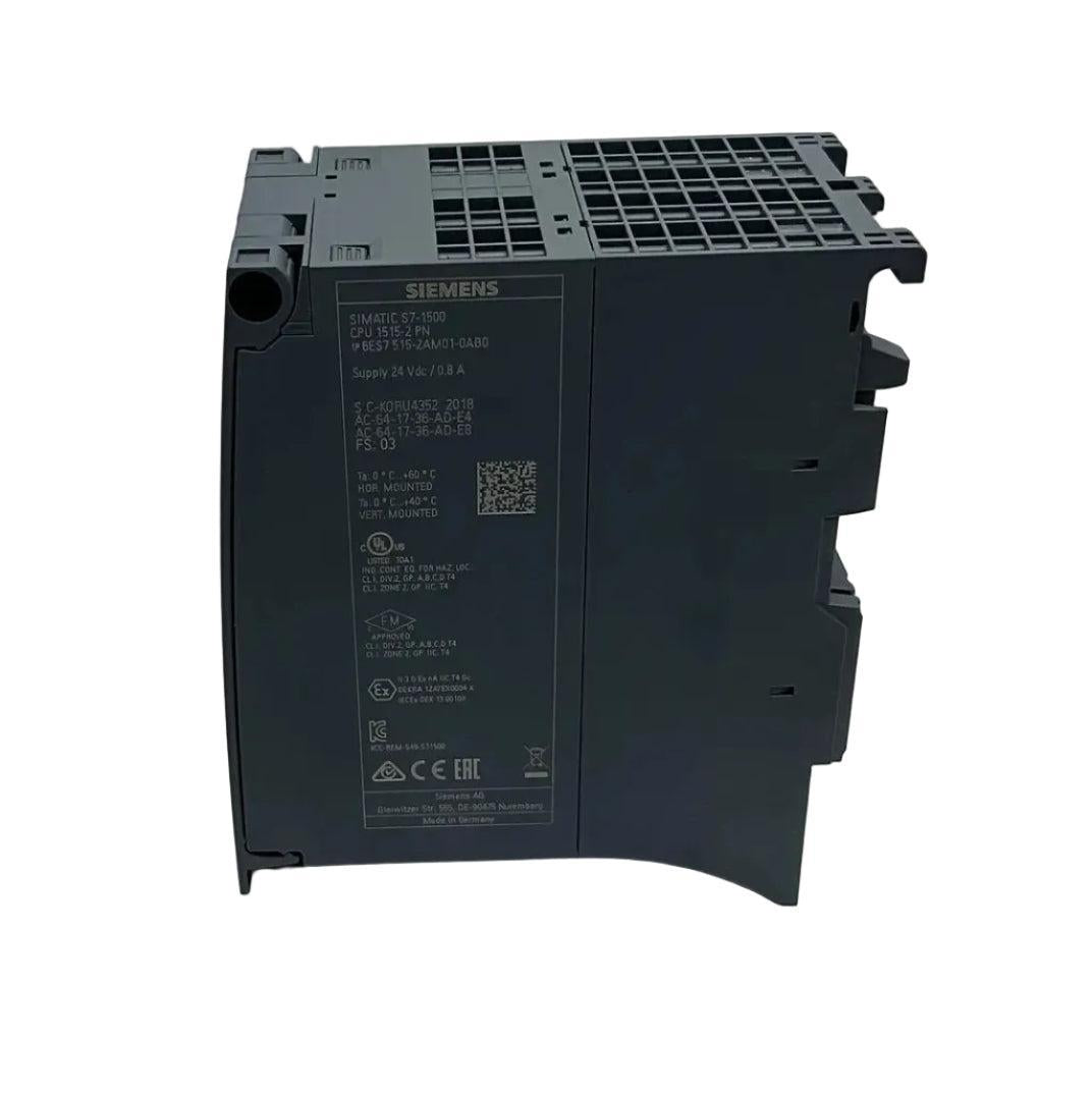 Siemens Simatic S7-1500 CPU - 6ES7 515-2AM01-0AB0-Central Processing Unit-Used Industrial Parts