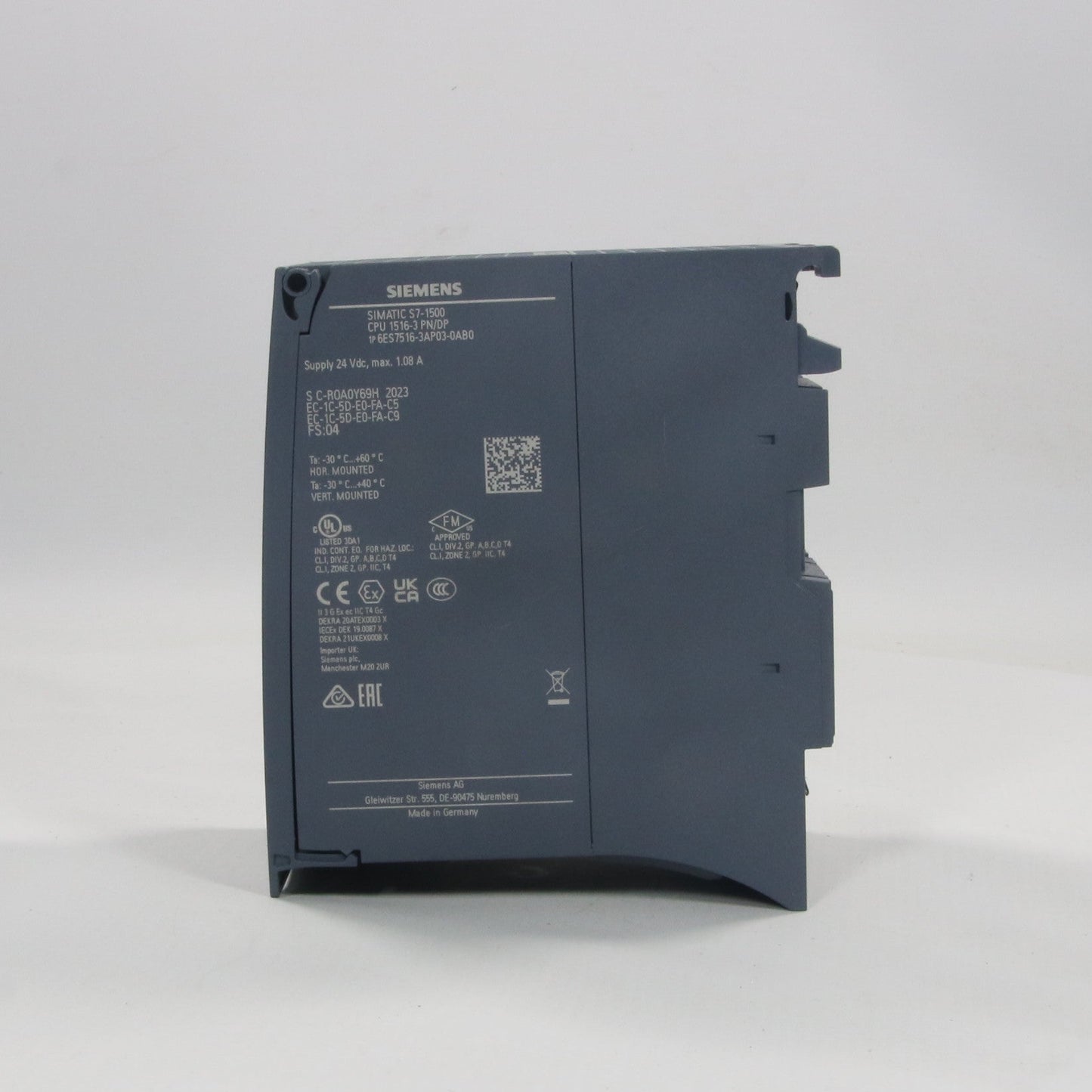 Siemens Simatic S7-1500 CPU 6ES7516-3AP03-0AB0-CPU-Used Industrial Parts
