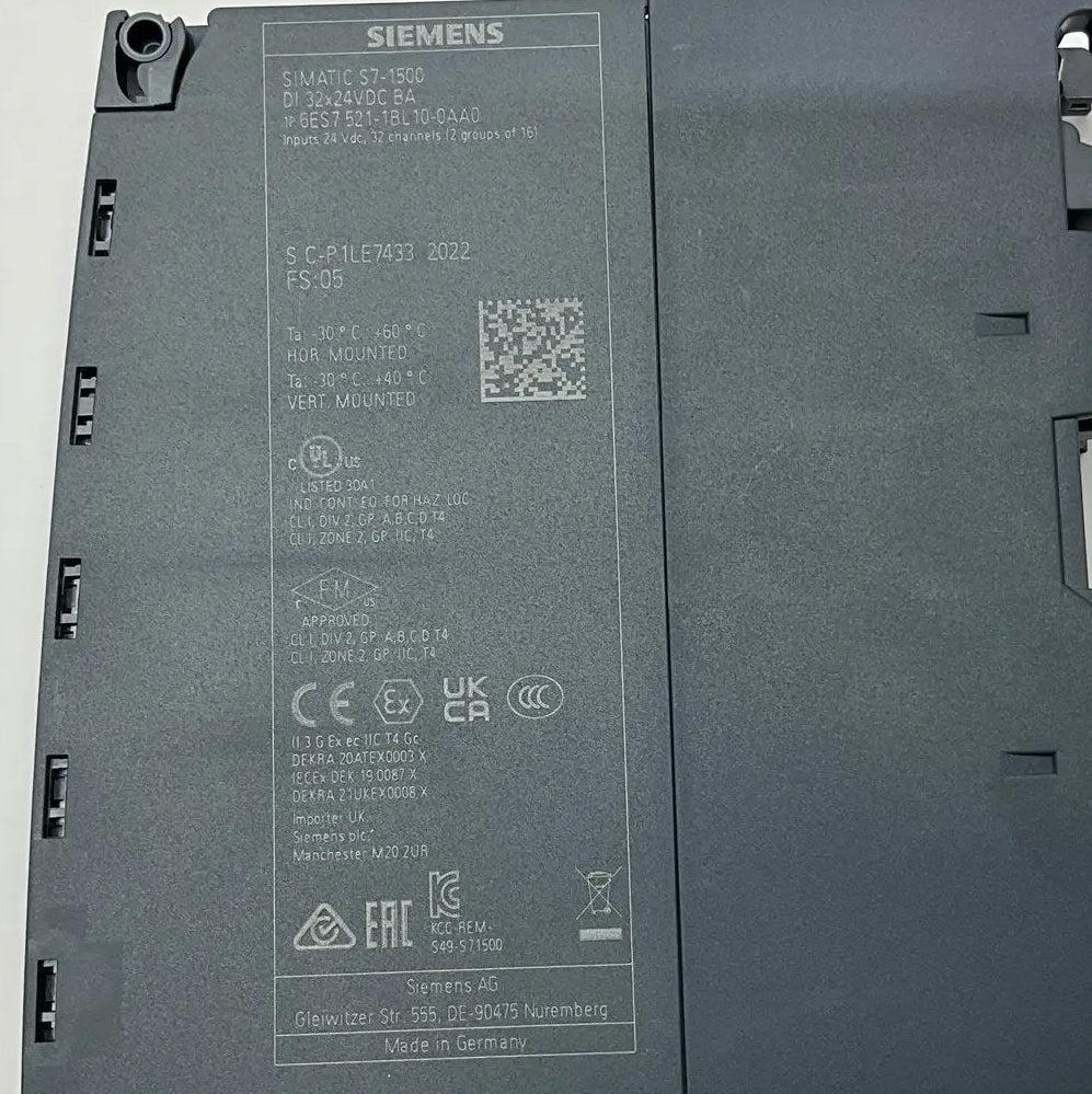 Siemens Simatic S7-1500 Digital Input Module - 6ES7 521-BL10-0AA0-Digital Input Module-Used Industrial Parts