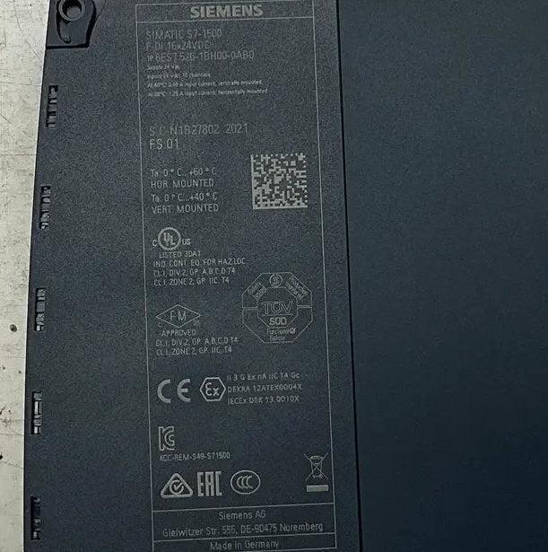 Siemens Simatic S7-1500 Digital Input Module - 6ES7 526-1BH00-0AB0-Digital Input Module-Used Industrial Parts