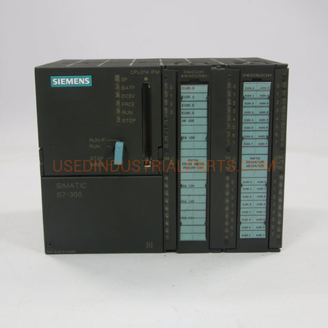 Image of Siemens Simatic S7-300 6ES7 314-5AE10-0AB0 CPU314 IFM-CPU-AD-03-06-Used Industrial Parts