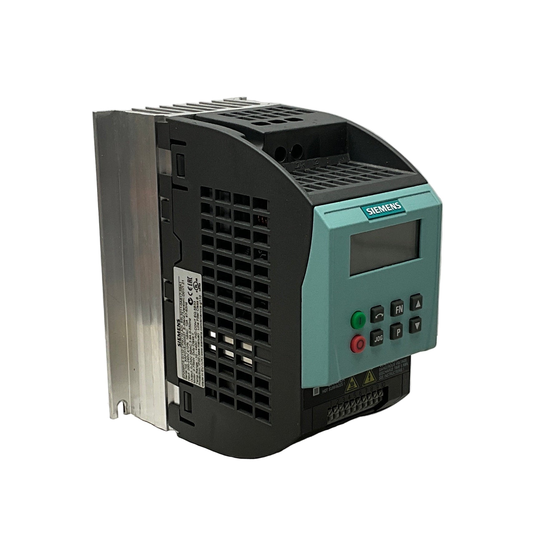 Siemens Sinamics G110 6SL3211-0AB17-5BA1 AC Drive-AC Drive-CC-06-07-01-6152428691644-Used Industrial Parts