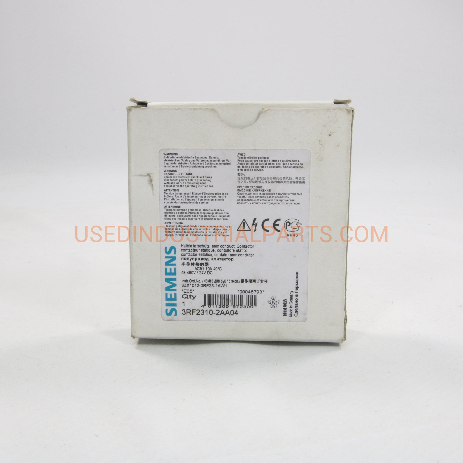 Siemens Sirius 3RF2310-2AA04 Solid State Contactor-Solid State Contactor-AC-07-03-Used Industrial Parts