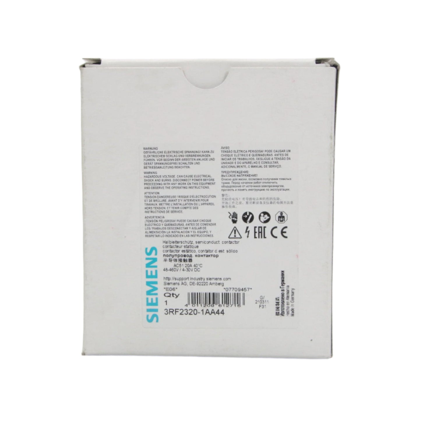 Siemens Sirius 3RF2320 1AA44 Solid State Contactor-Solid State Contactor-Used Industrial Parts