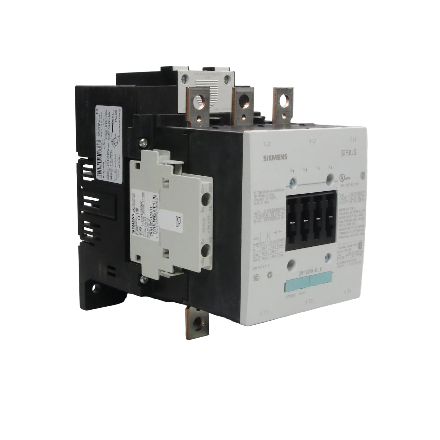 Siemens Sirius 3RT1055-6AP36 Power Contactor-Power Contactor-CC-04-04-03-6152429016026-Used Industrial Parts