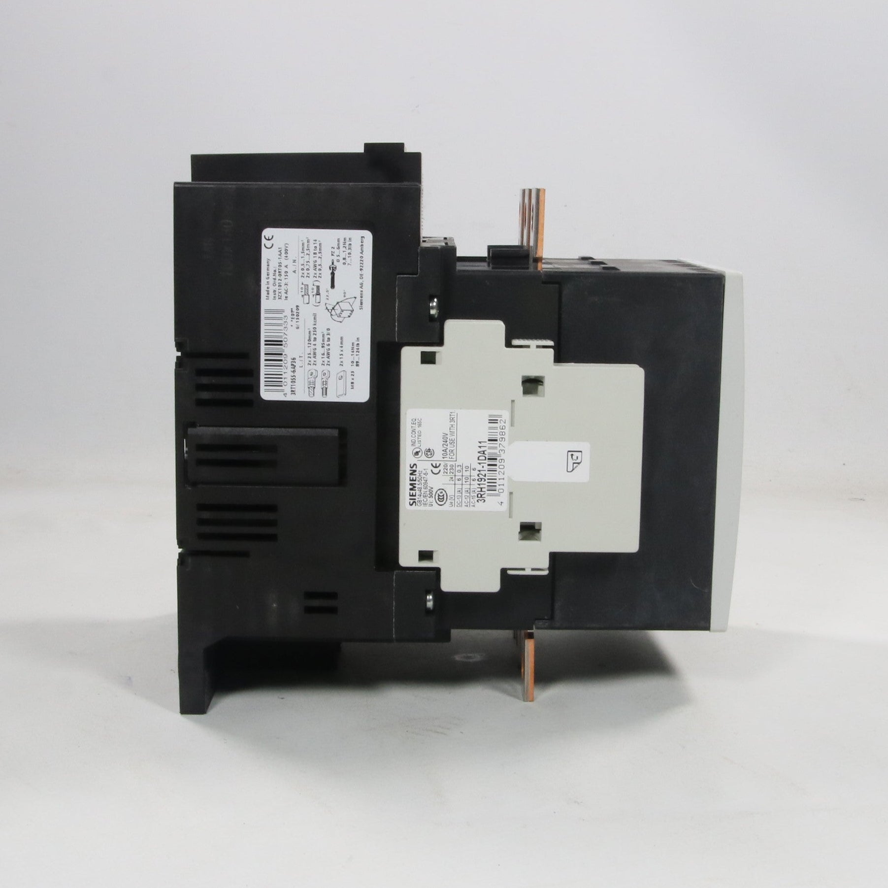 Siemens Sirius 3RT1055-6AP36 Power Contactor-Power Contactor-Used Industrial Parts