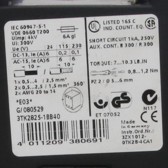 Siemens Sirius 3TK2825 1BB40 Safety Relay-Safety Relay-Used Industrial Parts