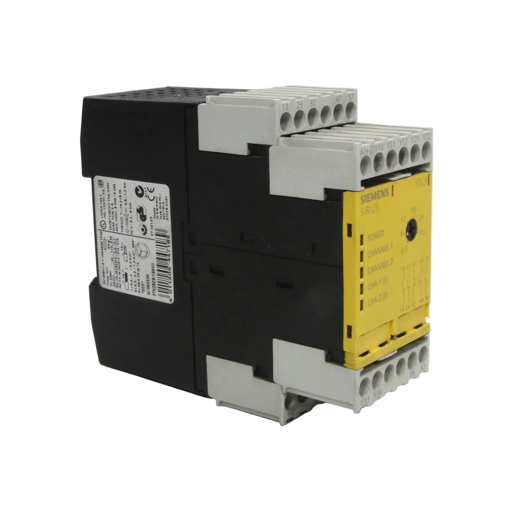 Siemens Sirius 3TK2828-1BB40 Safety Relay-Safety Relay-01-AA-03-04-02-6152429021068-Used Industrial Parts