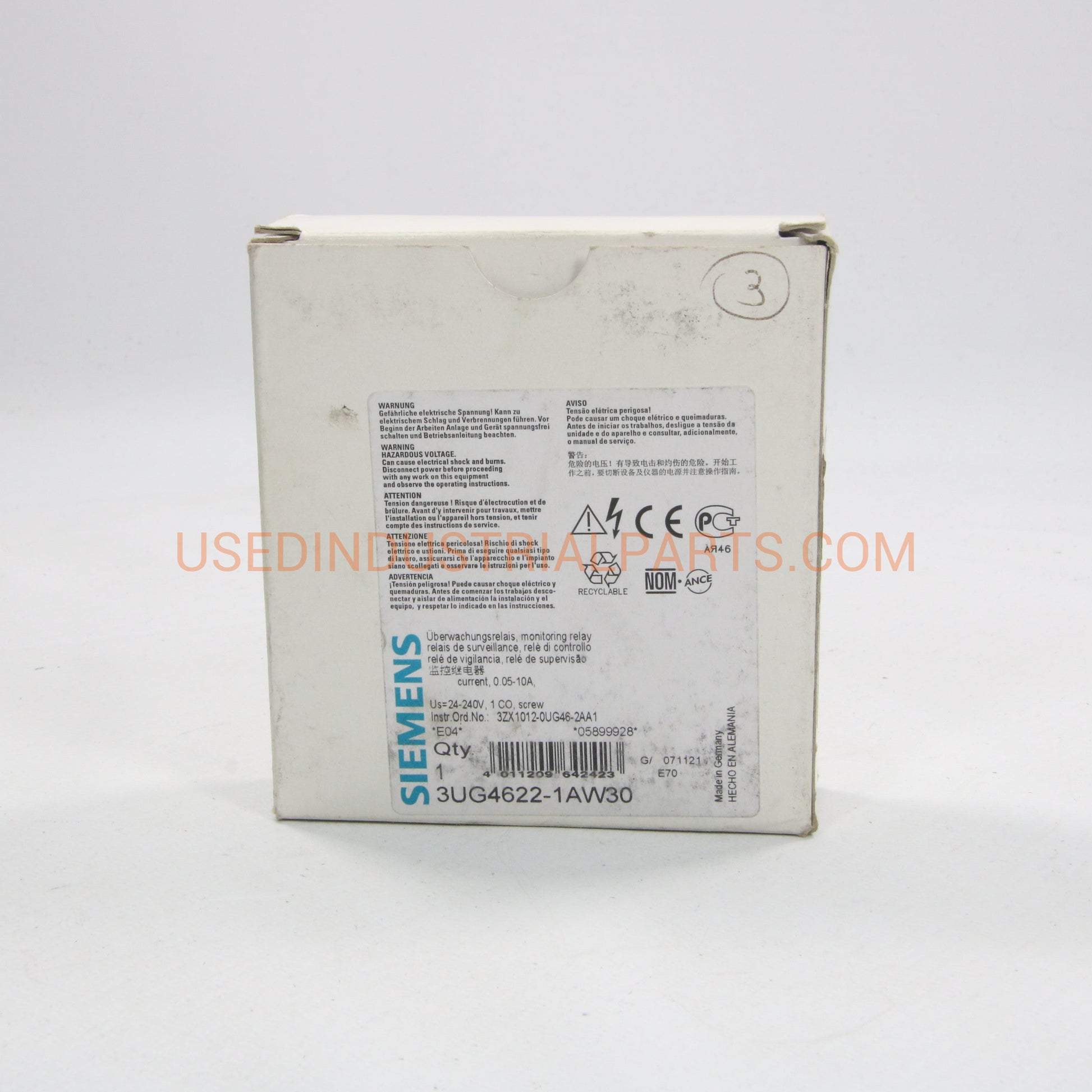 Siemens Sirius 3UG4622-1AW30 Digital Monitoring Relay-Digital Monitoring Relay-AC-07-03-Used Industrial Parts