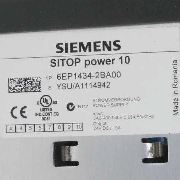 Siemens Sitop Power 10 6EP1434-2BA00 Stabilized Power Supply-Stabilized Power Supply-Used Industrial Parts
