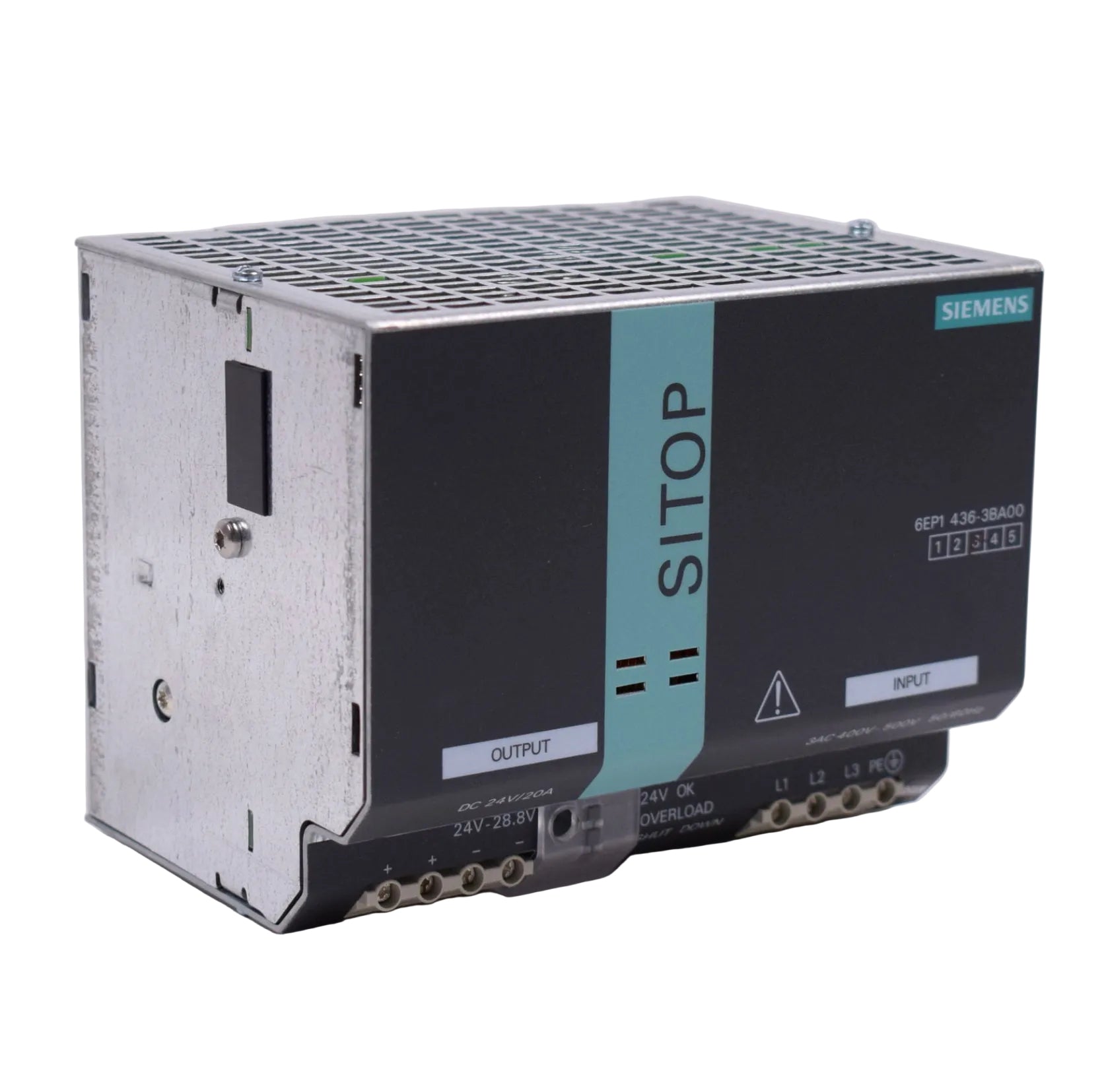 Siemens Sitop Power 20 6EP1436-3BA00 Power Supply-Power Supply-CA-07-03-03-6152428593535-Used Industrial Parts